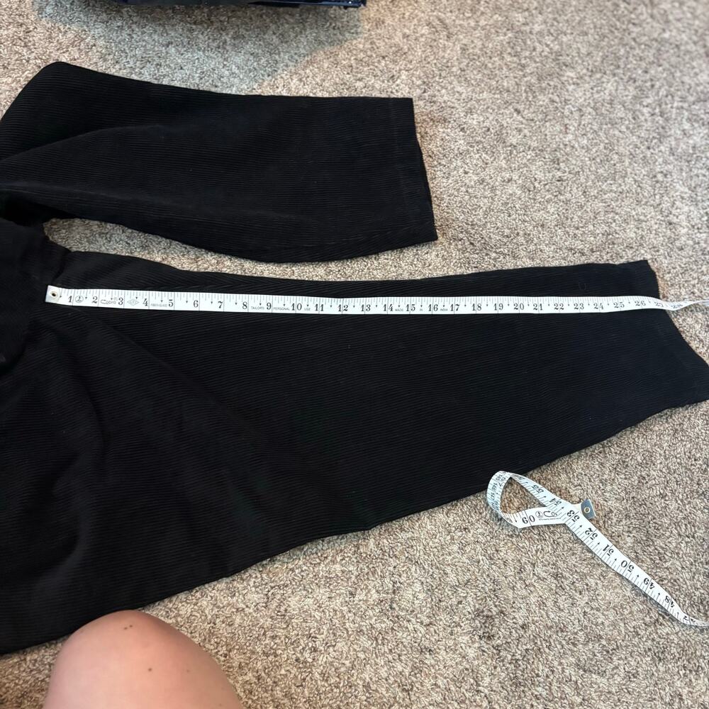 Lucy & Yak Black Corduroy Pinafore Jumpsuit - Picture 12 of 16